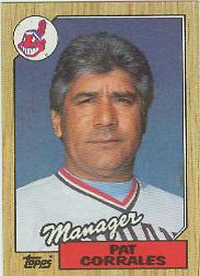 1987 Topps Baseball Cards      268     Pat Corrales MG